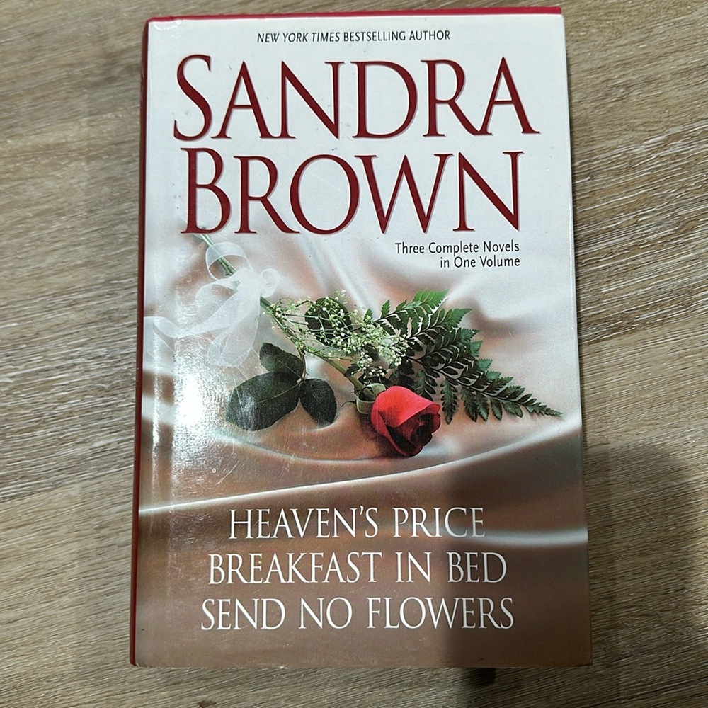 Sandra brown three complete novels in one volume hard bound heavens price